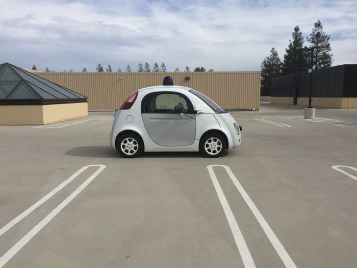 “One also suspects that the cars look intentionally nonthreatening. That they very much are not intended to look like some of Google’s other robots.” Mat Honan / BuzzFeed News