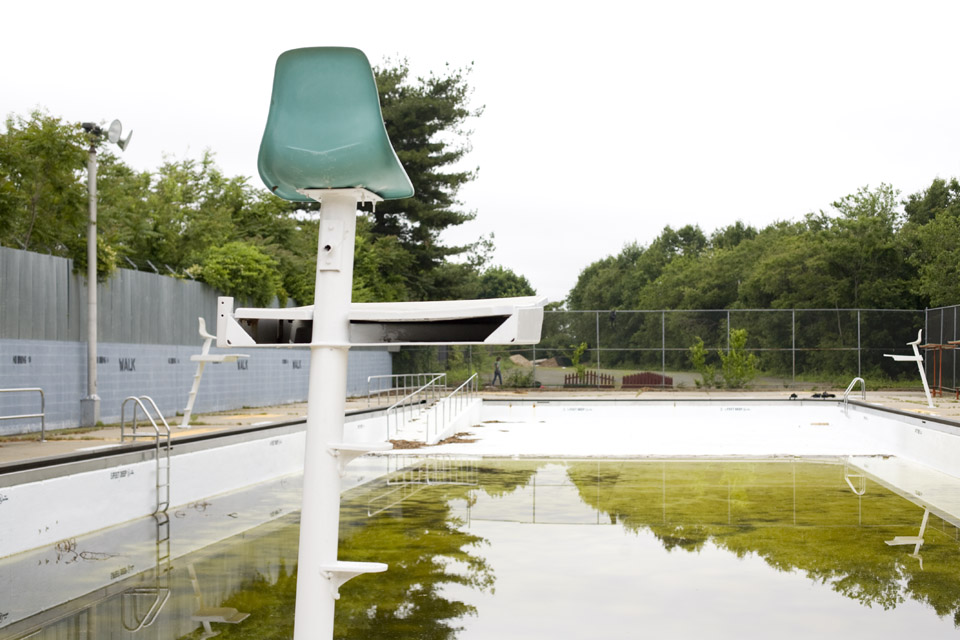 Abandoned pool