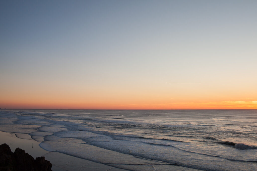 First sunset of 2013